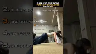 Рейтинг лучших моментов челленджа с отжиманиями (часть 15) #shortsviral #tiktok #trend