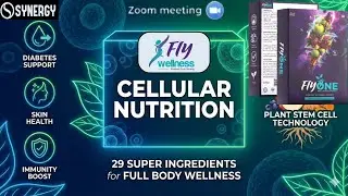 FLYone Cellular Nutrition: Plant Stem Cell Technology for Lifestyle Diseases #flywellness #stemcell