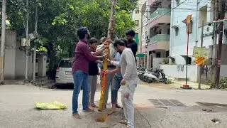 Karra Pooja 🙏🏻Sri Vijaya Gannapathi F/A (Team B.B.B) #karra #pooja #bappa #ganpatibappamorya #viral 
