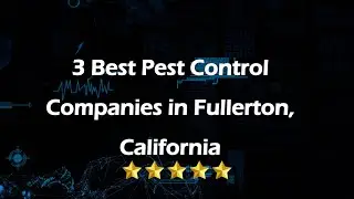 3 Best Pest Control Companies in Fullerton, California | Pest Extermination