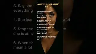 How to Understand Girls | Psychological Signs Girls Show