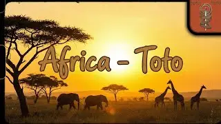 Africa - Toto || Видео с текстом песни | Визуализация музыки с помощью ИИ
