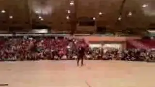 Skating performance at D.C. Armory ( Kenney Rollo )