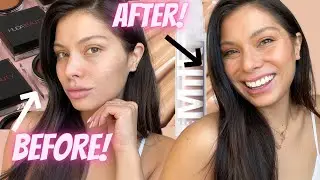 The Best Skin Tint Routine for DRY SKIN! How to get Glowy and Dewy Skin :)