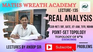 Real Analysis | Point-Set Topology | Topology of R*R  | PYQ's | Lecture-135