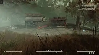 Место, где можно убить плавающего объекта в Fallout 76.