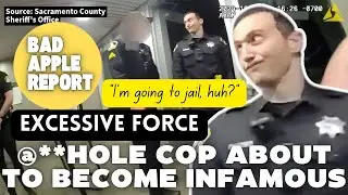 WHACKY BAD APPLE SHOVES WOMAN + MAN WOKE FROM COMA TO FINGER BAD COP COVER UP + J6ER WASN'T GOING IN