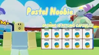 OPENING 10 PETLING CAPSULES in RoPets! | Pastel Noobie