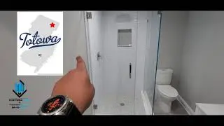 Frameless Shower Door that Swings Both Ways #showerdoor
