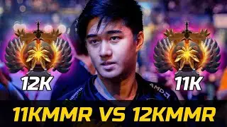 12KMMR VS 11KMMR BATTLE IN MID - ABED VS 23SAVAGE DOTA 2