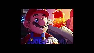 F L Y Mario #fly #mario #ssb #code_error7 #edit #foryou #fyp #relax