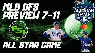 FSi DFS MLB - All Star Game Showdown Slate Preview - DraftKings Picks 7.11