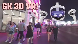 Virtual Vegas VR Mirage Demolition! 6K 3D Strip Walk