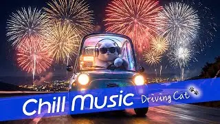 Chill Lo-Fi for City Night Drive🐱1 Hour Background Music⭐️