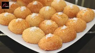 Coconut Cookies for Eid - کلچه آسان و خوشمزه نارگیلی