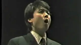 1984: San-Ky Kim, tenor opera singer, in the Semi Finals of the Australian Singing Competition
