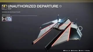 New Photo Finish shader gives very cool RGB strobe effect for ships and ornaments for Destiny 2