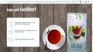 GoSlim - a diet supplement for weight loss, better digestion - Montenegro