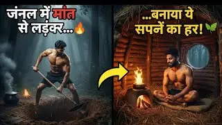 Jungle Mein Banaya Khufiya Underground Ghar! 🏠 (3 Din Ki Mehnat)