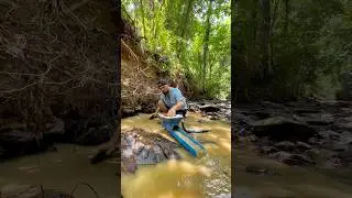 Finding Gold with the Micro Banker by Dream mat. Gold Prospecting Local Creeks!
