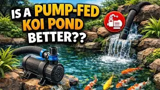 Pump Fed Filtration Explained?  | Koi Pond Systems (Part 2)