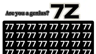 Are you a Genius? Try This Focus Test #maths #games #iqtest