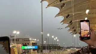 2022 F1 Bahrain gulf air flyby 2
