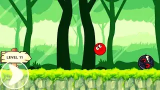 Red Ball Return - Level 11 || Gameplay || New IOS Game ||