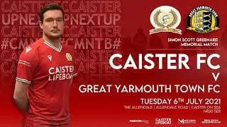 Caister Football Club vs Great Yarmouth Town Football Club // Simon Scott Greenard memorial match