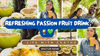 &ldquo;Refreshing Passion Fruit Drink 🍹💚 | Easy Homemade Tropical Recipe&rdquo;