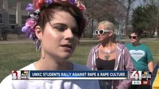 UMKC students rally against response to reported rape