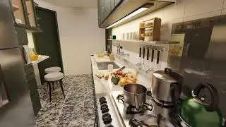 My Kitchen made in 3D