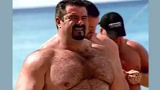 Heinz Ollesch toweling off Franz Beil - Real Thick TV