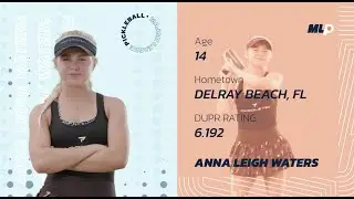 14-Year Old Pickleball Player Drafted Third Overall