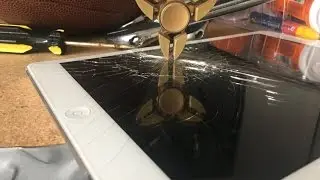 10,000MPH FIDGET SPINNER VS NEW IPAD