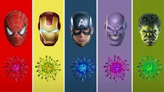 Wrong Heads Top Superheroes | Avengers vs Hulk, Batman, Thanos, Spiderman