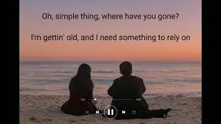 Oh Simple Things Where Have You Gone // Somewhere Only We Know - Keane ( cover ) #lyrics