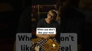 He just wants to send the food back #comedy #relatable #shorts