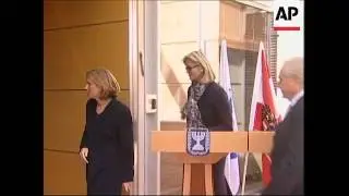 Israeli FM meets Austrian FM;  Palestinian cabinet meet
