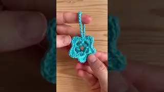 🌸 Blume mit Perlen häkeln für Anfänger:innen