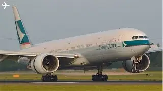 Ultimate Close Up PlaneSpotting at Manchester Airport - Runway 05R - 30th May 2016 Part 1