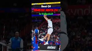 Simeon Nikolov Highlights So Good They Should Be Illegal Part 2! 🔥👑 #shorts #volleyball #viral