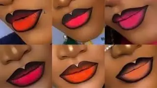 Quick Glossy Nude Lip Tutorial | Ombre LipStick & LipGloss Tutorial|StepByStep Tutorial