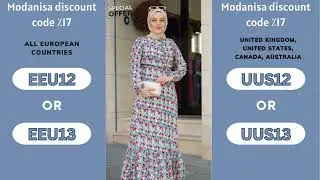 Modanisa Ramadan Offers | Fashion Fiesta: 17% Discount on Woman Code