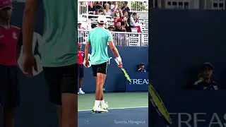 Rare moments in Tennis 😮 #shorts #tennis #viral #sports