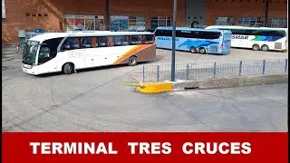 TERMINAL TRES CRUCES  ( parte 2 )  Transporte Uruguayo  Ómnibus de Uruguay