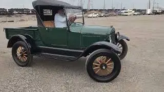 1926 Ford Model T Roadster Pickup Driving