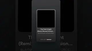 The Dark Knight (Pt.2 Final Remix) by Blayneak