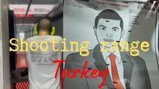 Первый раз в тире для стрельбы (shooting range) в Анталии | впечатления, цена, помещение | VLOG 11