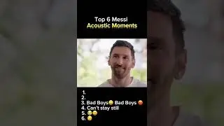 Top 6 Messi Autistic Moments